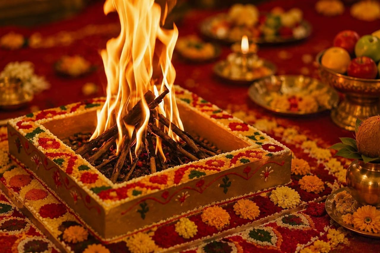 Vishnumaya homam rituals